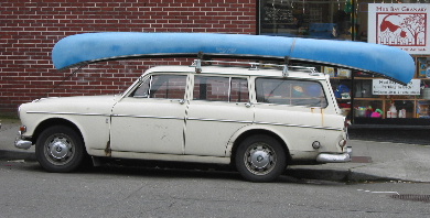 The amphibious car